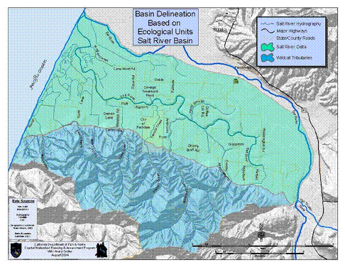 Salt River Ecosystem map of base delineation